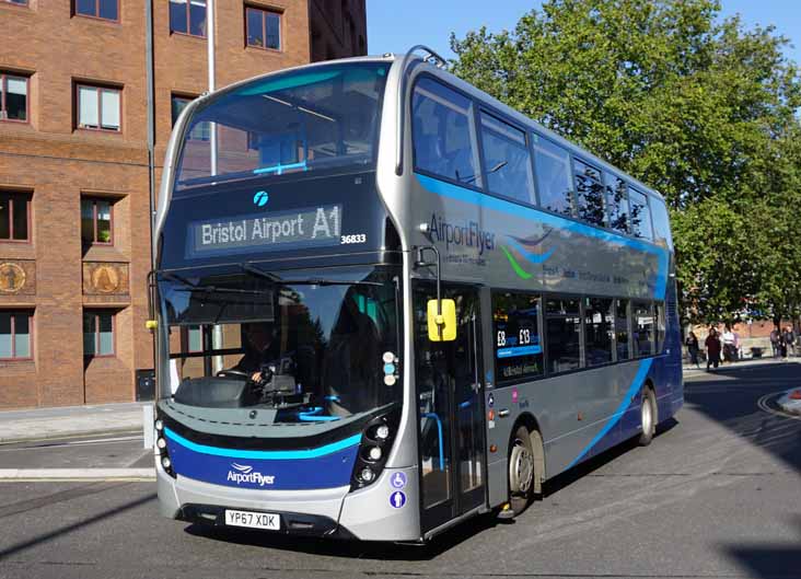 First West of England Scania N250UD Alexander Dennis Enviro400MMC 36833 Airport Flyer